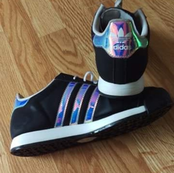 womens adidas holographic shoes